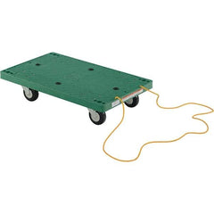 Vestil - 500 Lb Capacity Plastic Dolly - 30" Long x 18" Wide - Top Tool & Supply