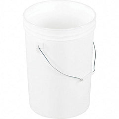 Vestil - Buckets & Pails Capacity: 6 Gal Body Material: Plastic - Top Tool & Supply