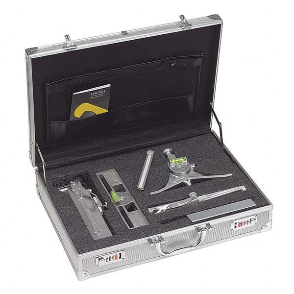 Jackson Safety - Layout & Setup Kits Type: Accessory Kit Contents: #1 Curvo-Mark Marker; #7 Centering Head; #8 Pro-Mag Level; Standard Radius Marker; Square Soap Stone & Holder; Loackable Metal Carrying Case - Top Tool & Supply