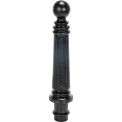 Vestil - 5" Diam x 28" High, Black Iron Bollard - Top Tool & Supply