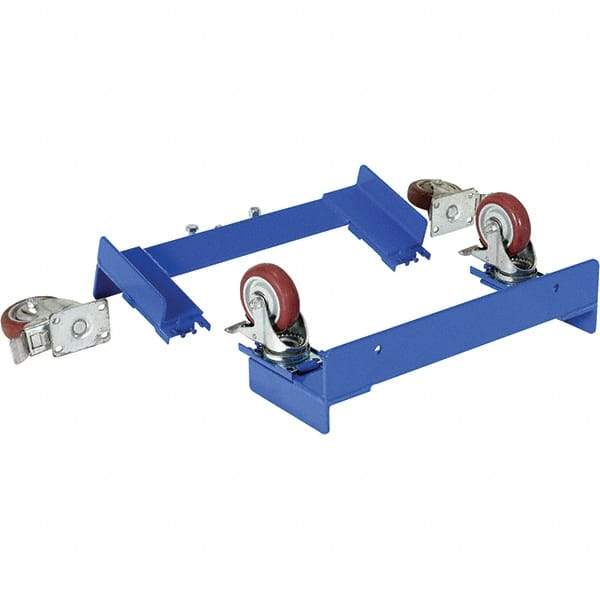 Vestil - Drum Caddy - 4 Swivel Casters with Steel Wheels - Top Tool & Supply