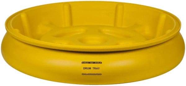 Eagle - 10 Gal Sump, 1,000 Lb Capacity, 1 Drum, Plastic Drum Tray - 6" High - Top Tool & Supply