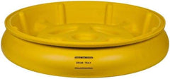 Eagle - 10 Gal Sump, 1,000 Lb Capacity, 1 Drum, Plastic Drum Tray - 6" High - Top Tool & Supply