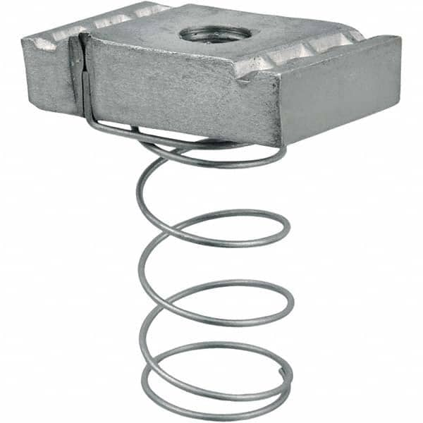 Thomas & Betts - Framing Channel & Strut Accessories Type: Spring Strut Nut For Use With: 1-1/2" Deep Channels - Top Tool & Supply