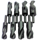 8 Pc. HSS Reduced Shank Drill Set - Top Tool & Supply
