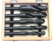 5 Pc. Reduced Shank Set 9/16 to 1 Dia-1/2" SH -M42 - Top Tool & Supply