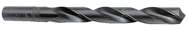 9/16 Dia. - 12 OAL - Black Oxide - HSS - Extra Long Straight Shank Drill - Top Tool & Supply