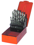 25 Pc. 1mm - 13mm by .5mm Cobalt Surface Treated Jobber Drill Set - Top Tool & Supply