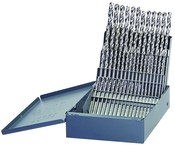 60 Pc. #1 - #60 Wire Gage HSS Bright Screw Machine Drill Set - Top Tool & Supply