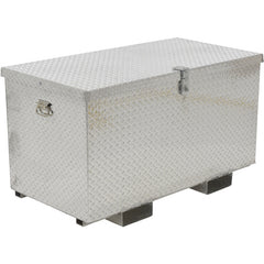 Aluminum Tool Box -Fork Pockets 24 × 36 - Exact Industrial Supply