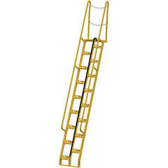 Alternate Tread Stair 68 Degree 131.75″ - Exact Industrial Supply