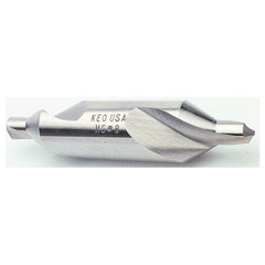 ‎#4 × 2-1/8″ OAL 60 Degree HSS Plain Combined Drill and Countersink Uncoated - Top Tool & Supply