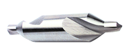 Size 7; 1/4 Drill Dia x 3-1/4 OAL 60° M42 Combined Drill & Countersink - Top Tool & Supply