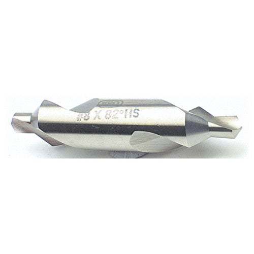 #3 × 2″ OAL 90 Degree HSS Plain Combined Drill and Countersink Uncoated - Top Tool & Supply