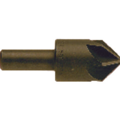 ‎1/4 Size-1/4 Shank-60° 6 Flute Countersink - Top Tool & Supply