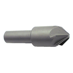 ‎3/8″ Size-1/4″ Shank-82° 6 Flute NCK Precision Countersink - Top Tool & Supply