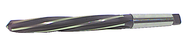 1 Dia-HSS-Taper Shank/Spiral Flute Construction/Bridge Reamer - Top Tool & Supply