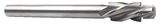 #5 Screw Size-4-1/8 OAL-HSS-Straight Shank Capscrew Counterbore - Top Tool & Supply