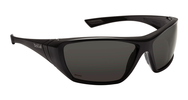 HUSTLER, Polarized Lens, Shiny BLK Fr Polarized PC ASAF Shiny Black - Top Tool & Supply