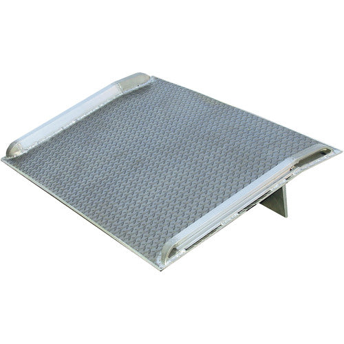 Aluminum Truck Dockboard 7000 lbs 66 × 66 - Exact Industrial Supply