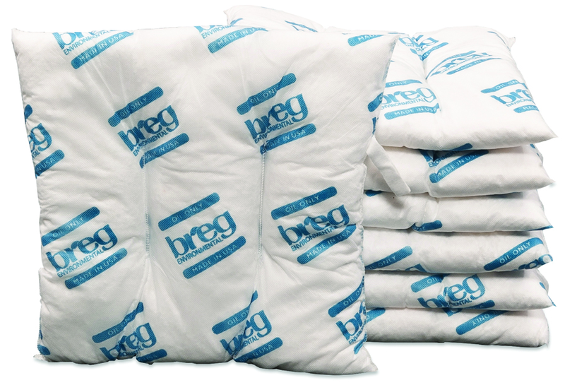 #BOP1717 Oil-Only Pillow 17" x 17" 16 Per Box - Sponge Absorbents - Top Tool & Supply