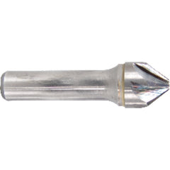 ‎5/16″ Size-1/4″ Shank-90°-CBD 6 Flute Chatterless Countersink - Top Tool & Supply