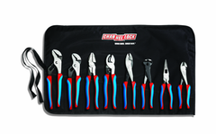 Channellock Code Blue 8 Pc. Plier Set - Contains 9.5 and 10 in. Tongue and Groove; 9 in. High Leverage Linemens; Cable Cutter; Crimping/Cutting Tool; 8 in. End Cutting; Long Nose and Diagonal Cutting Plier - Top Tool & Supply