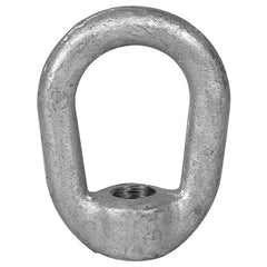 ‎#2 Eye Nut, 3/8″ UNC-2B Tap Size, Forged, Normalized, Galvanized - Top Tool & Supply