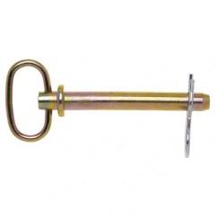 1"X6-3/4" HITCH PIN YELLOW CHROMATE - Top Tool & Supply