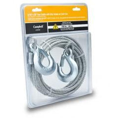 5/16"X20' TOW CABLE GALVANIZED - Top Tool & Supply