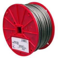 1/8" 7X7 TYPE 304SS CABLE 250 FEET - Top Tool & Supply