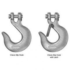 1/2" CLEVIS SLIP HOOK W/LATCH - Top Tool & Supply