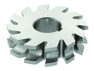 7/16 Radius - 4 x 1-3/8 x 1-1/4 - HSS - Concave Milling Cutter - 12T - TiCN Coated - Top Tool & Supply