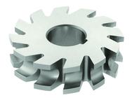 3/8 Radius - 3-3/4 x 1-3/16 x 1-1/4 - HSS - Concave Milling Cutter - 12T - TiAlN Coated - Top Tool & Supply