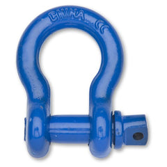 5/16″ Farm Clevis, Forged, Blue Powder Paint - Top Tool & Supply