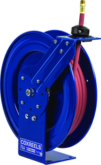 #P-LP-450 For 1/2" x 50' Hose Low Pressure Spring Rewind Hose Reel w/ Hose - Top Tool & Supply