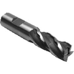 1" Dia. - 8-1/2" OAL - HSS - Non-Center Cut SE EM - 4 FL - Top Tool & Supply