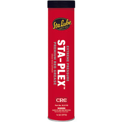 Extreme Pressure Sta-Plex Premium Red Grease - 14 oz - Top Tool & Supply