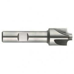 1/2" Radius - 1-1/2 x 3/4" Shank - HSS - Corner Rounding EM - 4 FL Uncoated - Top Tool & Supply