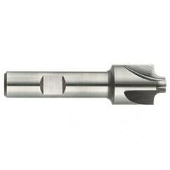 1/2" Radius - 1-1/2 x 1" Shank - HSS - Corner Rounding EM - 4 FL Uncoated - Top Tool & Supply