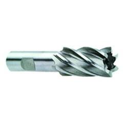 3/4 Dia. x 3-3/4 Overall Length 4-Flute Square End High Speed Steel SE End Mill-Round Shank-Center Cut-Uncoated - Top Tool & Supply