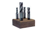 4 Pc. Premium HSS Roughing End Mill Set - Top Tool & Supply
