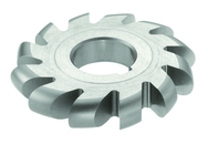 7/16 Radius - 6 x 7/8 x 1-1/4 - HSS - Convex Milling Cutter - Large Diameter - 14T - Uncoated - Top Tool & Supply