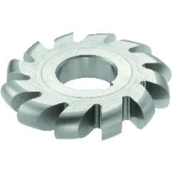 1/4 Radius - 5 x 1/2 x 1-1/4 - HSS - Convex Milling Cutter - Large Diameter - 18T - TiAlN Coated - Top Tool & Supply