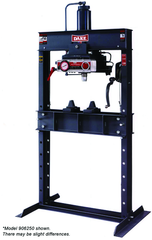 Air Operated Double Pump Hydraulic Press - 6-475 - 75 Ton Capacity - Top Tool & Supply