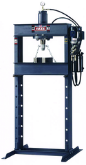 Electrically Operated H-Frame Dura Press - Force 25DA - 25 Ton Capacity - Top Tool & Supply
