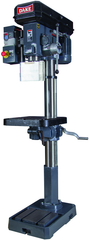18" Floor Model Step Pulley Drill Press - 9 Speeds (270-2000RPM), 1" Drill Capacity,  1HP 110V 1PH ONLY Motor - Top Tool & Supply