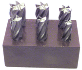 6 Pc. HSS Reduced Shank End Mill Set - Top Tool & Supply