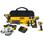 HAZ05 20V 5 TOOL COMBO KT - Top Tool & Supply