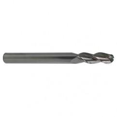 5mm TuffCut AL 3 Fl Ctr Cut Ball Al End Mill Necked - Top Tool & Supply